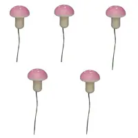 ابزار تزیین کیک به گز مدل قارچ مجموعه 5 عددی