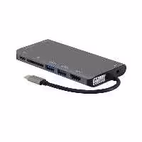 هاب 8 پورت USB-C  کی نت مدل K-NET K-MFCMS908