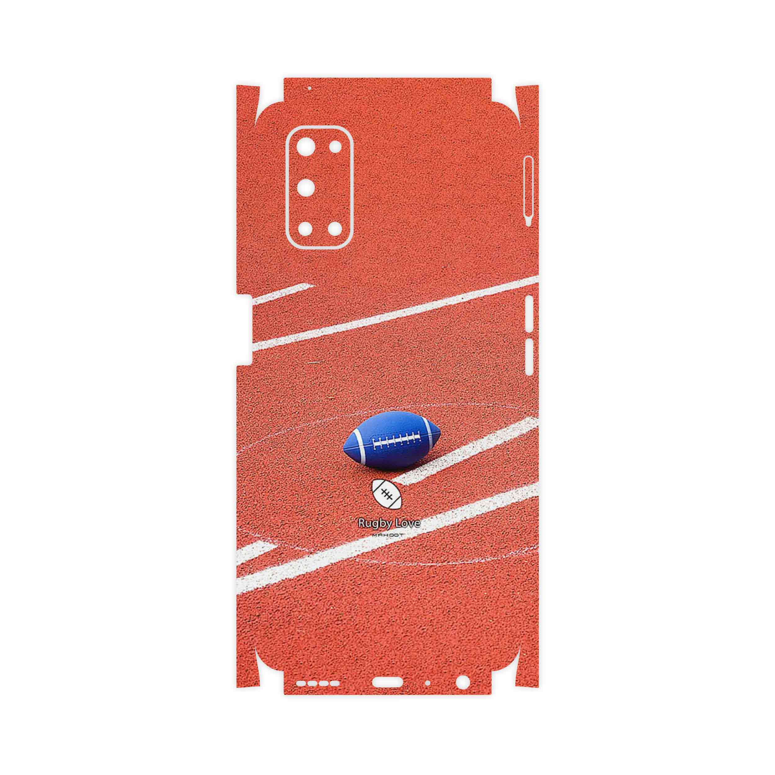 برچسب پوششی ماهوت مدل Rugby football-FullSkin مناسب برای گوشی موبایل ریلمی 7 5G