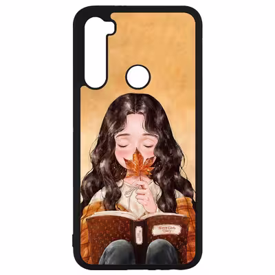 کاور طرح Girl مدل CHL50223 مناسب برای گوشی موبایل شیائومی Redmi Note 8