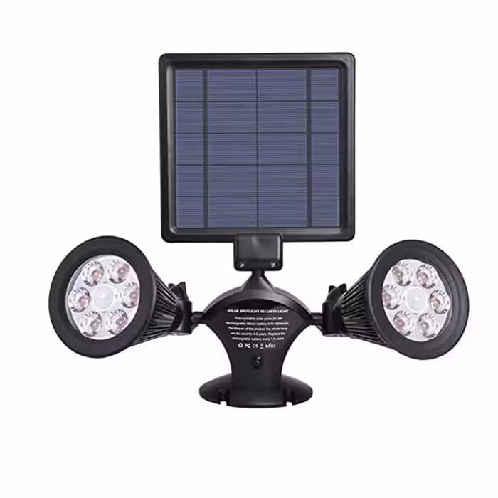 پرژکتور خورشیدی گرد دو سر سنسوردار YH0502E-PIR Solar Light