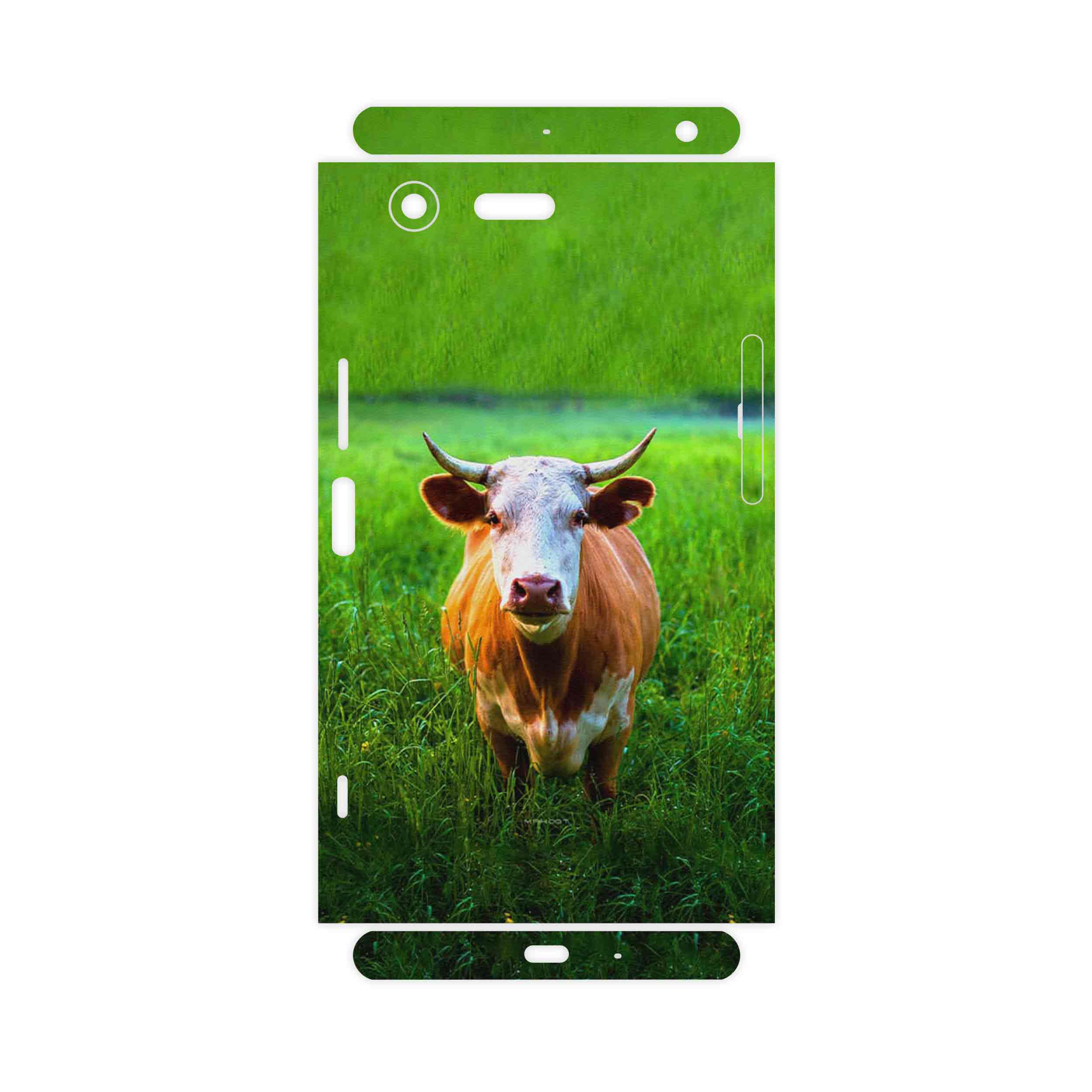 برچسب پوششی ماهوت مدل Cow-FullSkin مناسب برای گوشی موبایل سونی Xperia XZ Premium