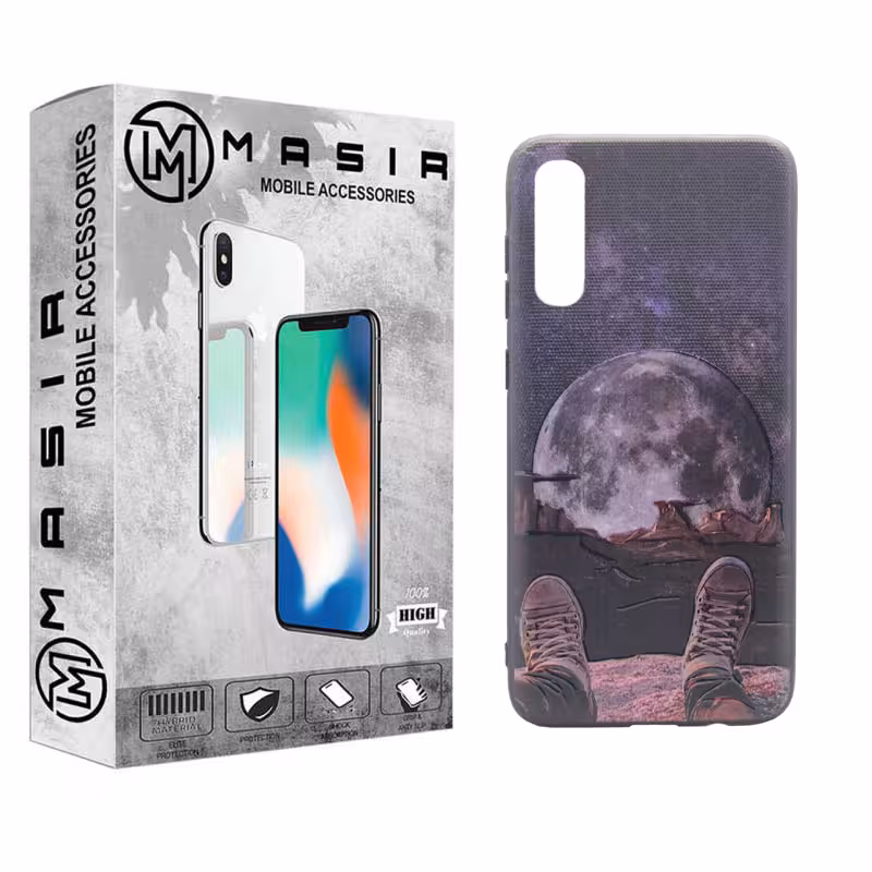 کاور مسیر طرح moon مدل lw-01 مناسب برای گوشی موبایل سامسونگ Galaxy A70 / A70s 