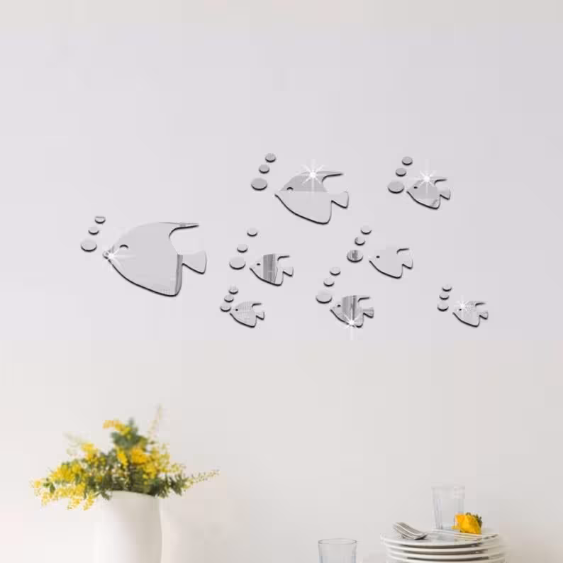 آینه مدل ماهی کد 1