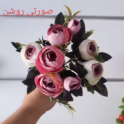 گل مصنوعی مدل نسترن