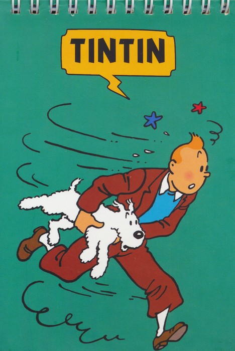 دفتر یادداشت خط دار تن تن (کد 8264)،(سیمی) - ناشربوک | خرید آنلاین کتاب