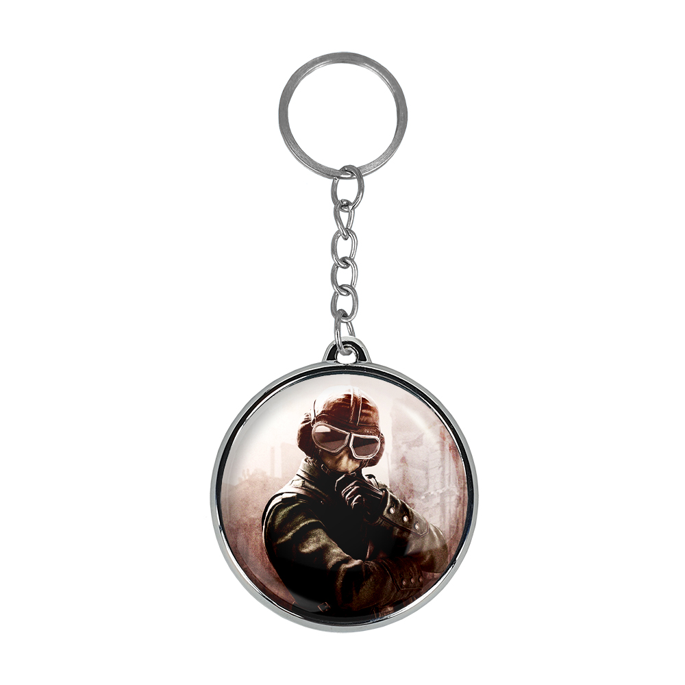 جاکلیدی خندالو طرح رینبو سیکس Rainbow Six مدل دوطرفه کد 1032210313