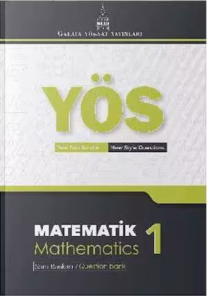 کتاب Galata YOS Matematik 1 Soru Bankası