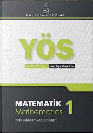 کتاب Galata YOS Matematik 1 Soru Bankası