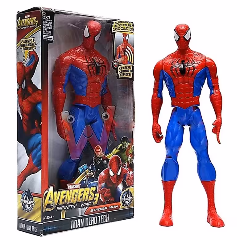 اکشن فیگور اسپایدر من 2 - همراه با صدا و لیزر - Spider-Man Action Figure