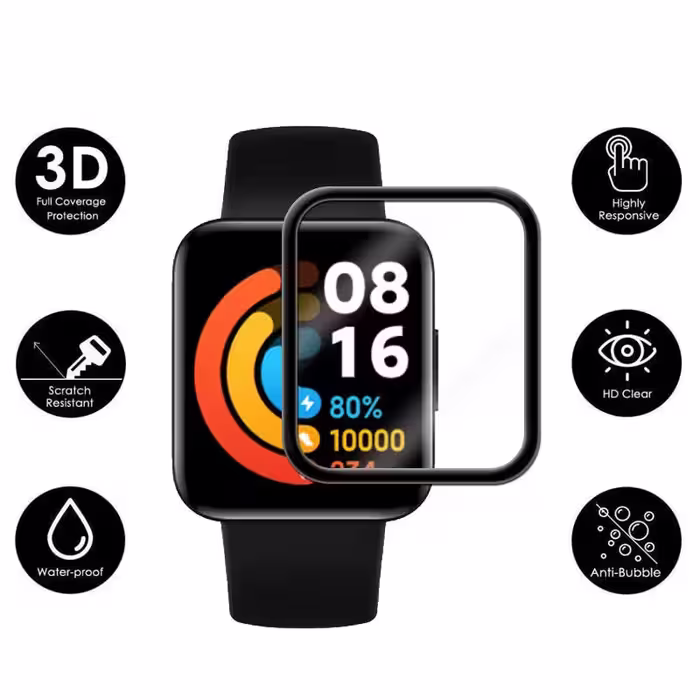 محافظ صفحه نمایش لاین مدل RT007 مناسب برای ساعت هوشمند شیائومی Mi Watch Lite