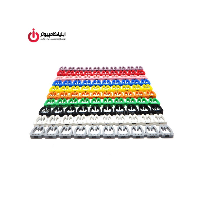 شماره سرکابل CAT6 بسته 100 عددی