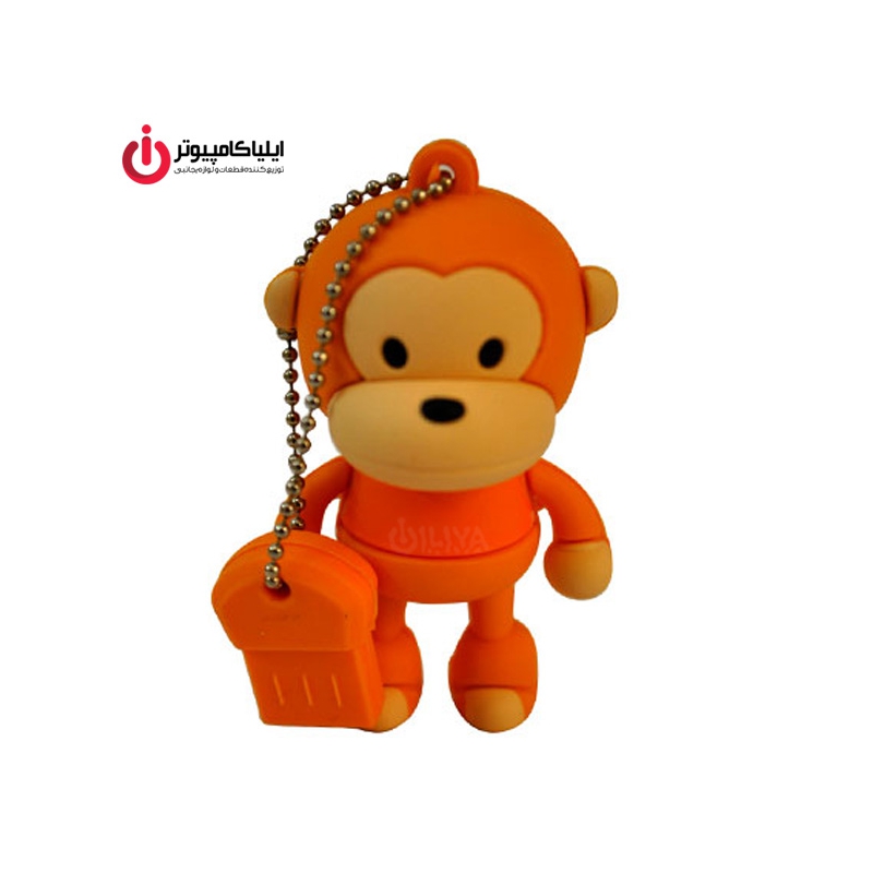فلش مموری فانتزی کینگ فست مدل MO-10 طرح میمون ظرفیت 32 گیگابایت