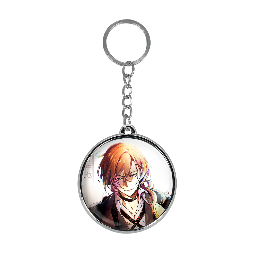 جاکلیدی خندالو طرح انیمه سگ های ولگرد بانگو مدل دوطرفه کد 1176011762