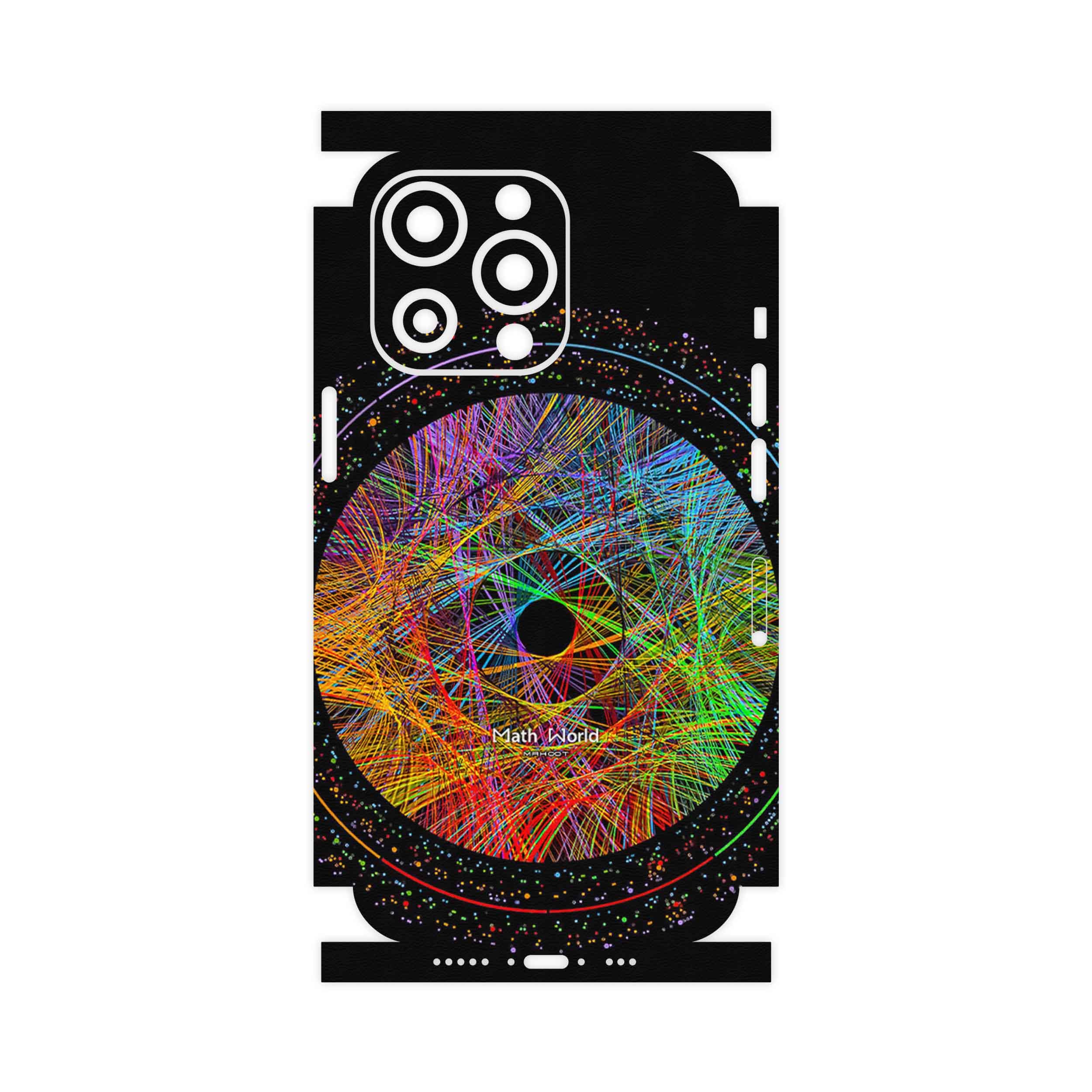 برچسب پوششی ماهوت مدل Mathematical Geometric Shape 2-FullSkin مناسب برای گوشی موبایل اپل iphone 13 Pro