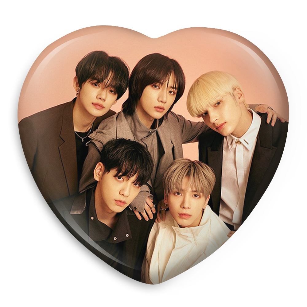 پیکسل خندالو طرح گروه تی اکس تی TXT مدل قلبی کد 11837