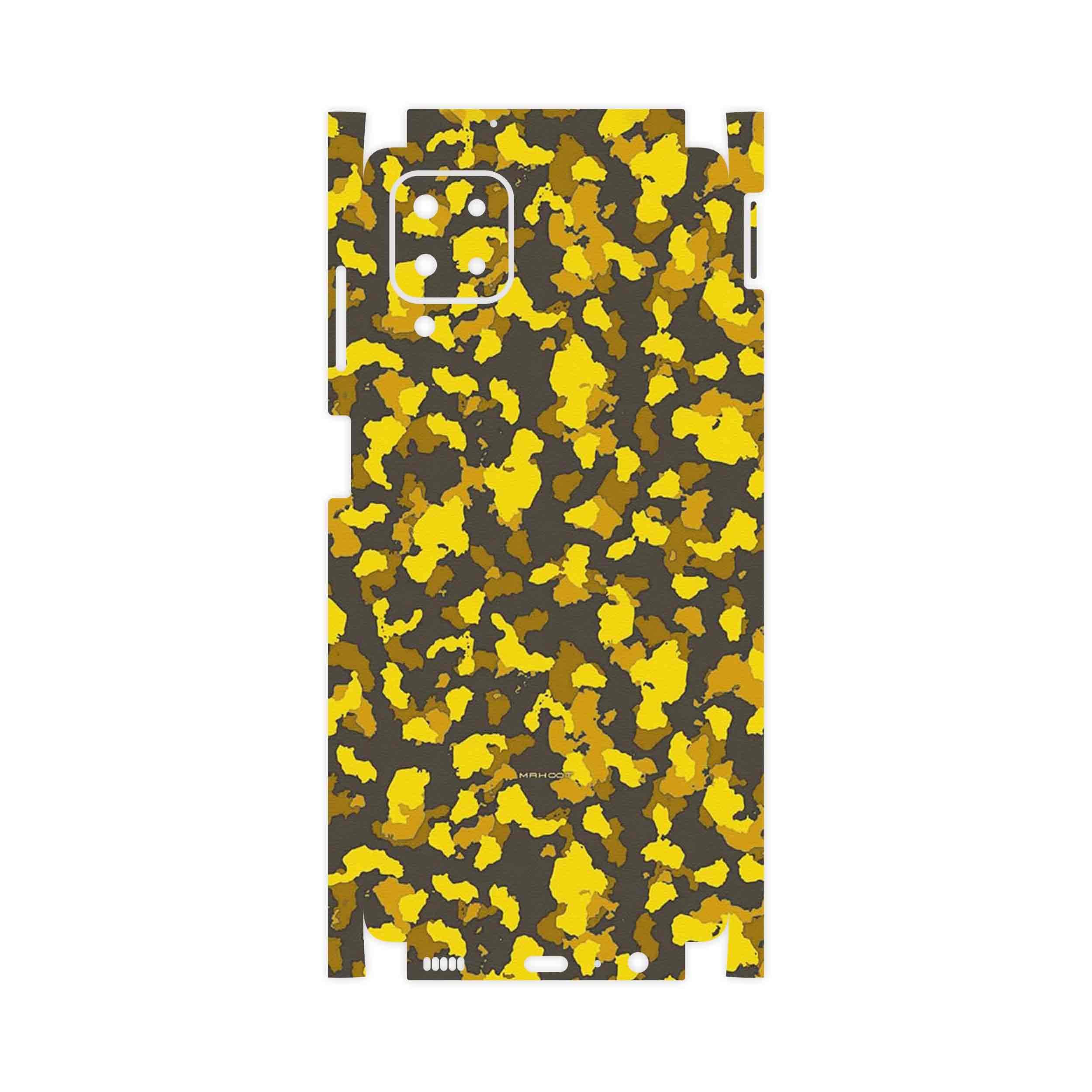 برچسب پوششی ماهوت مدل Yellow Infantry Army-FullSkin مناسب برای گوشی موبایل سامسونگ Galaxy M12