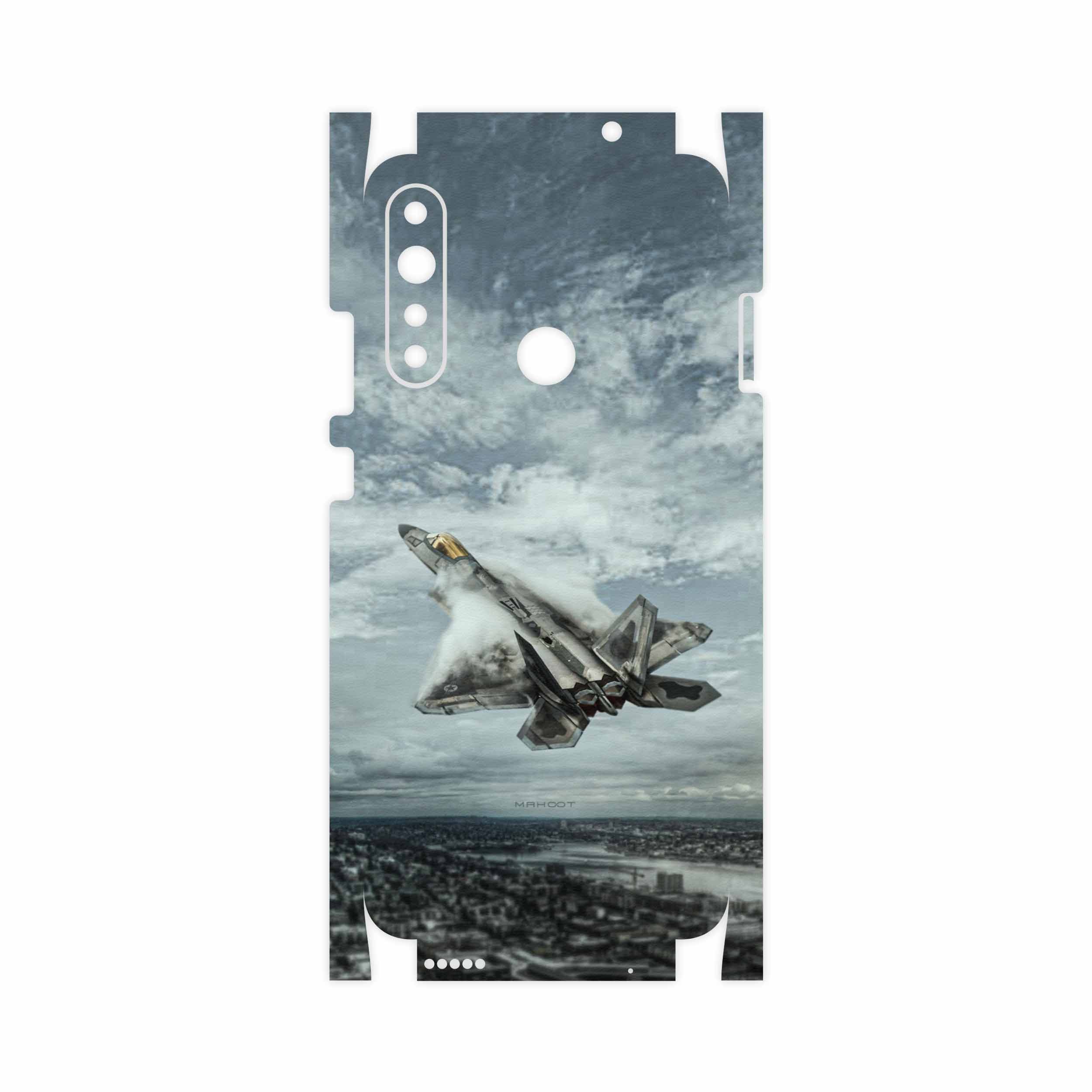 برچسب پوششی ماهوت مدل F-22-Raptor-FullSkin مناسب برای گوشی موبایل جی پلاس P10 Plus