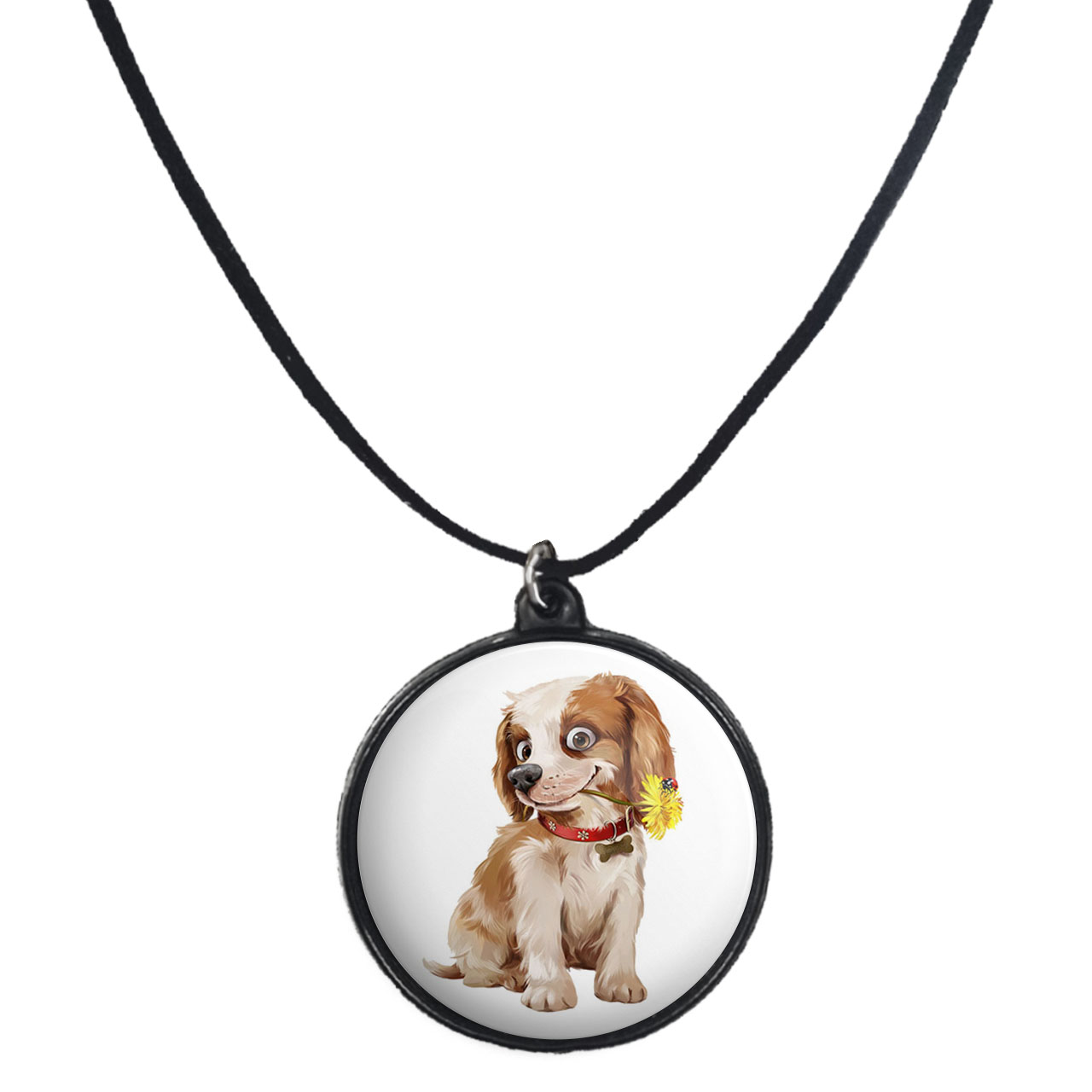 گردنبند پرمانه طرح cute کد pmb.26703مدل دو طرفه