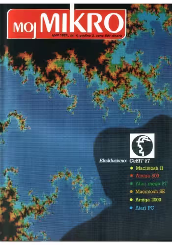 خرید و دانلود نسخه کامل کتاب Moj Mikro april 1987