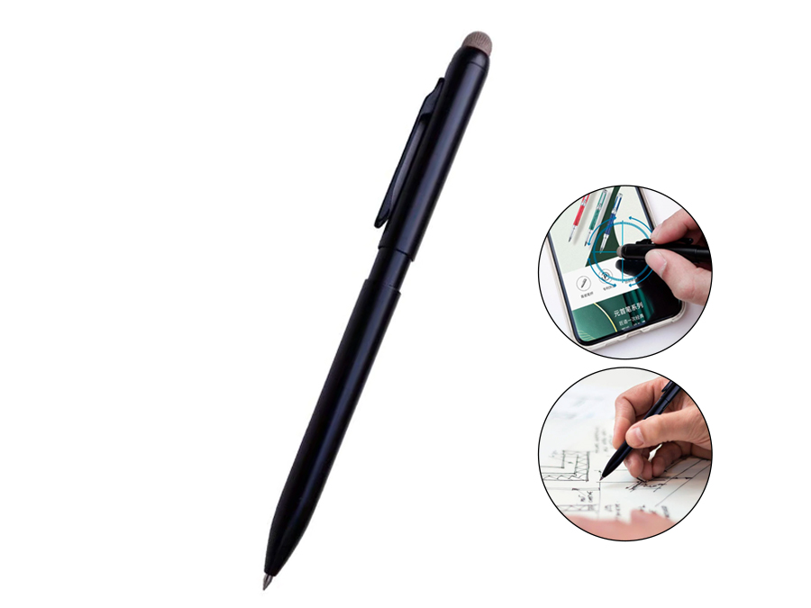 قلم لمسی 2 در 1 فلزی شیائومی Xiaomi Lampo metal gel pen touch stylus pen