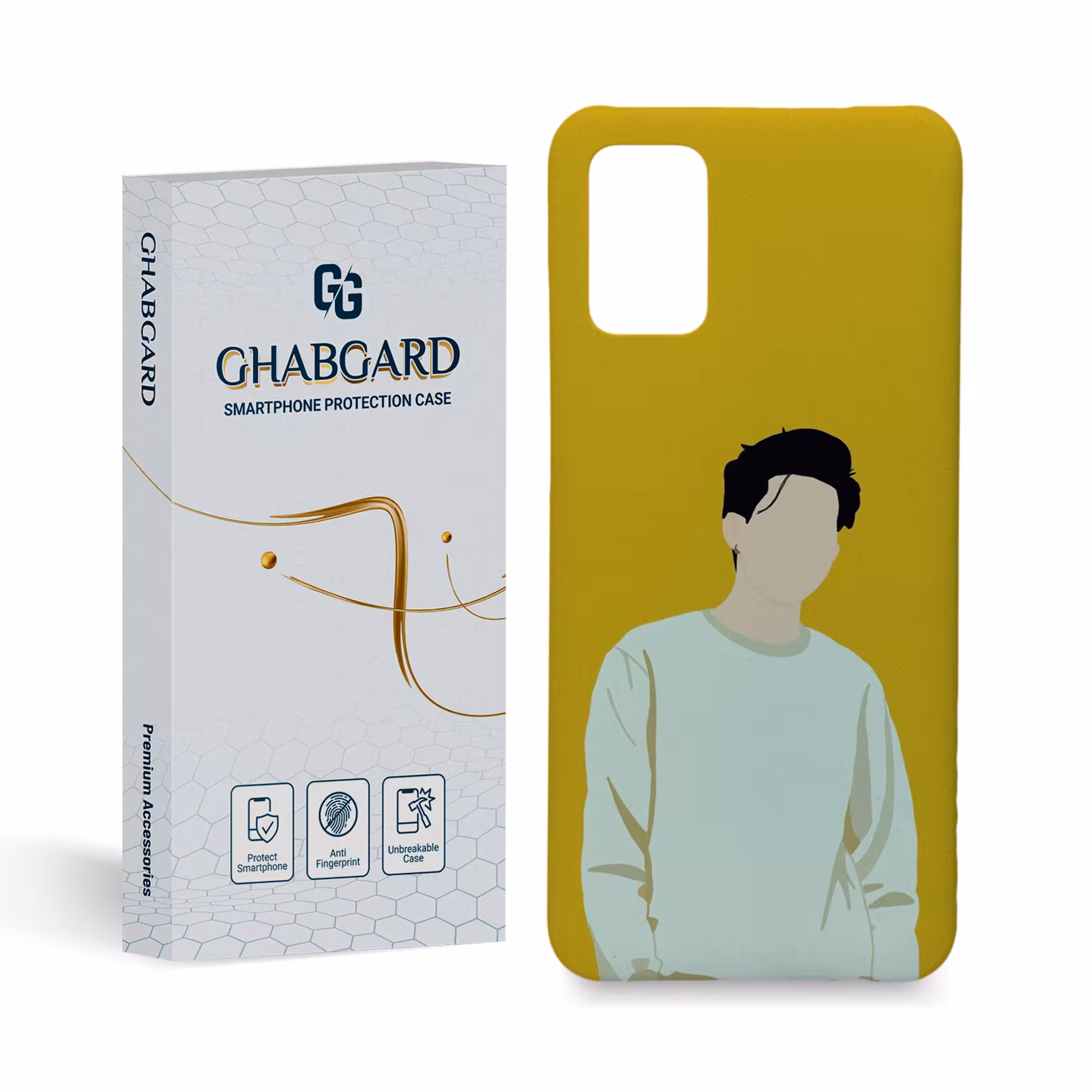 کاور قاب گارد مدل پسرانه مناسب برای گوشی موبایل سامسونگ galaxy a02s