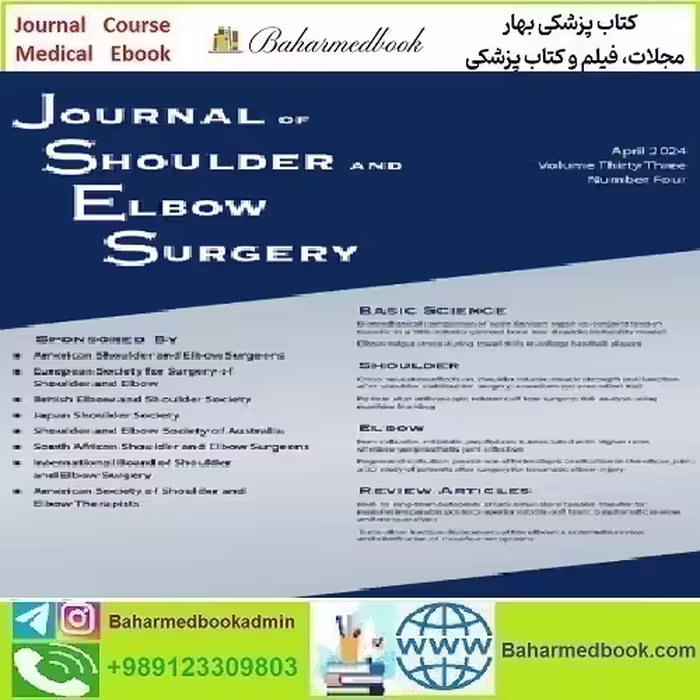 Journal of Shoulder and Elbow Surgery Volume 33 Issue 1 to 3 2