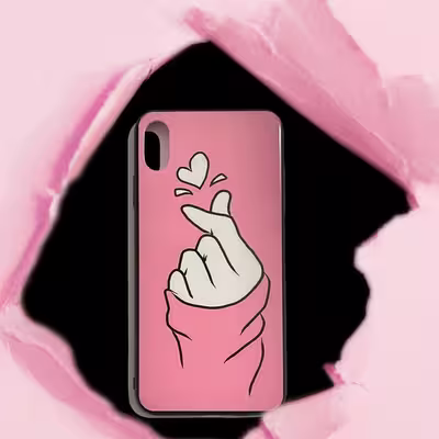 کاور طرح LOVE مناسب برای گوشی موبایل اپل IPHONE X XS