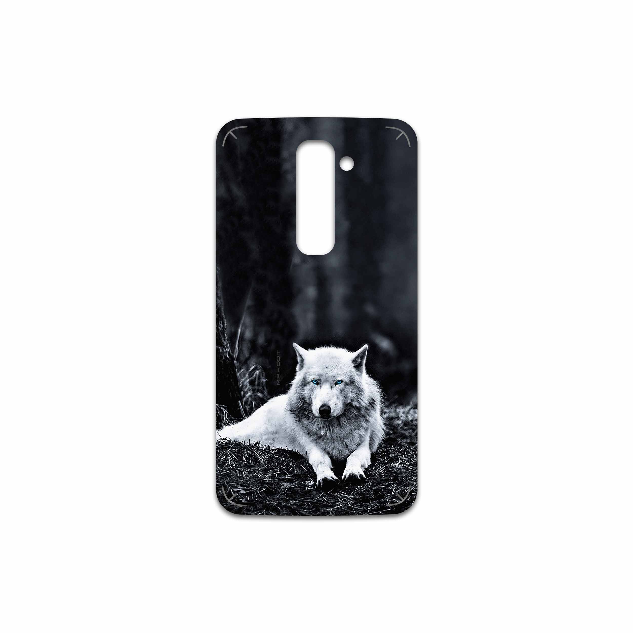 برچسب پوششی ماهوت مدل Dire Wolf مناسب برای گوشی موبایل ال جی G2