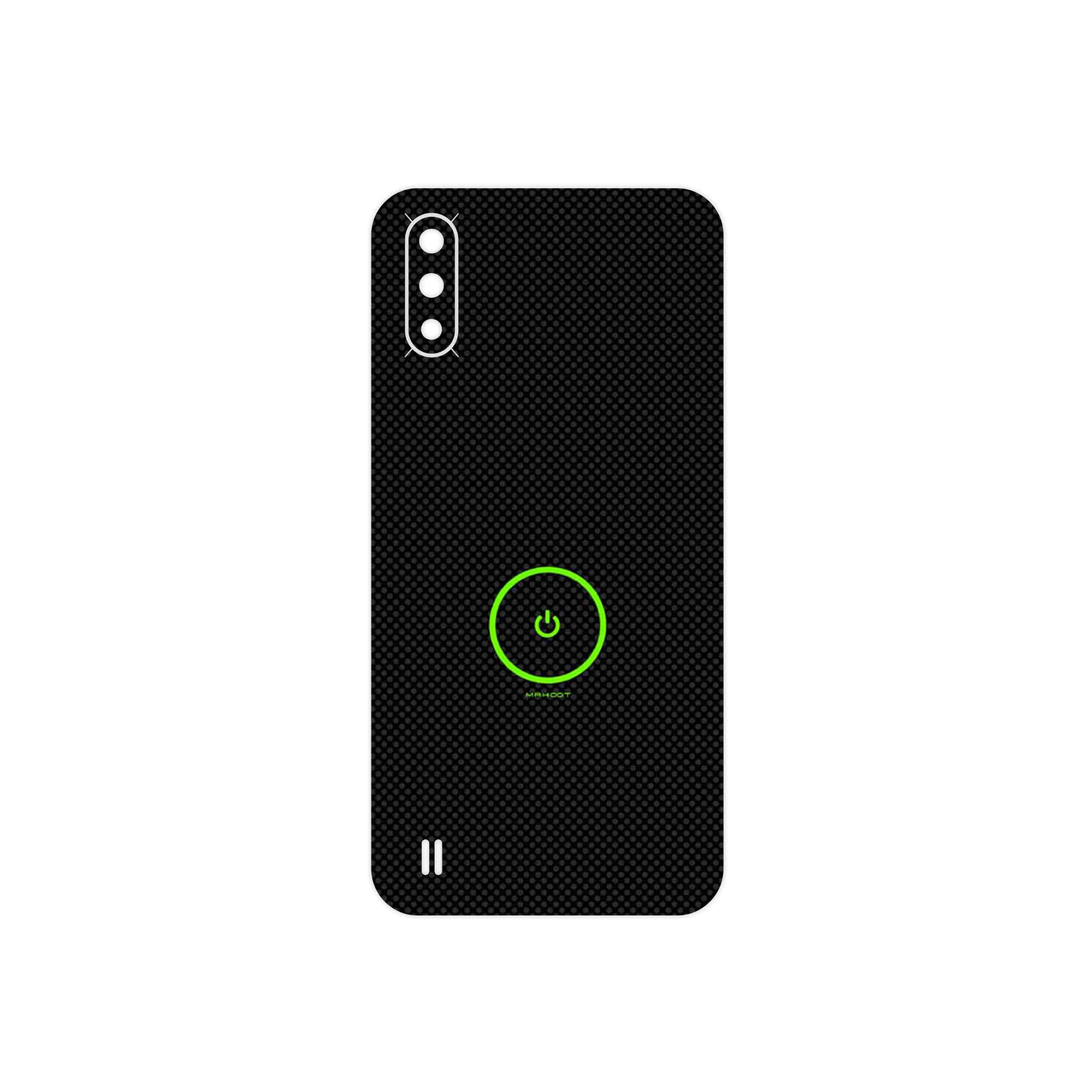 برچسب پوششی ماهوت مدل Minimal Power Button مناسب برای گوشی موبایل سامسونگ Galaxy A01