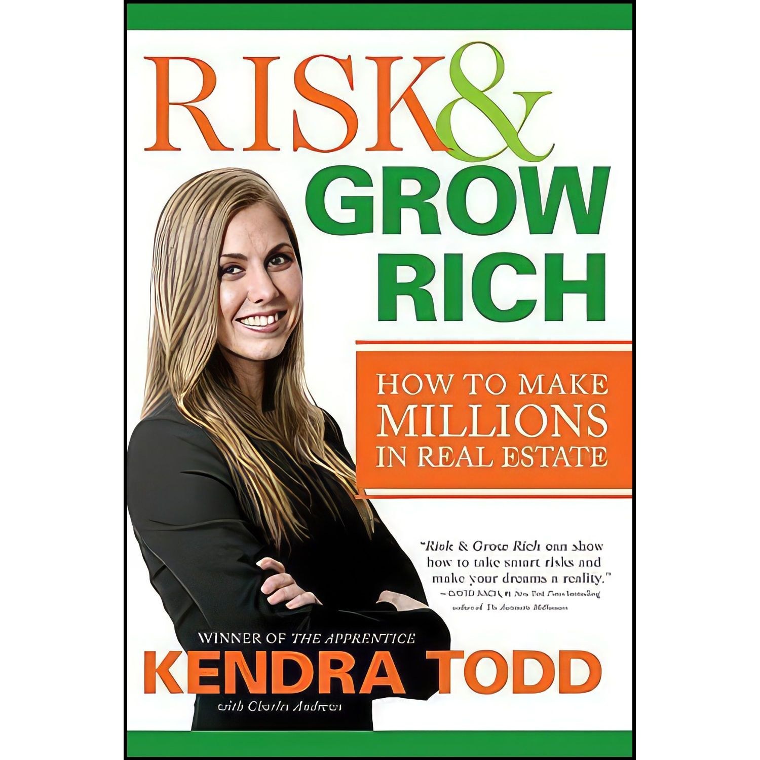 کتاب زبان اصلی Risk   Grow Rich اثر Kendra Todd and Charles Andrews