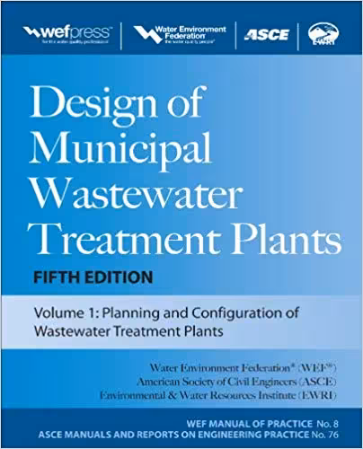 خرید و دانلود کتاب Design of Municipal Wastewater Treatment Plants MOP 8