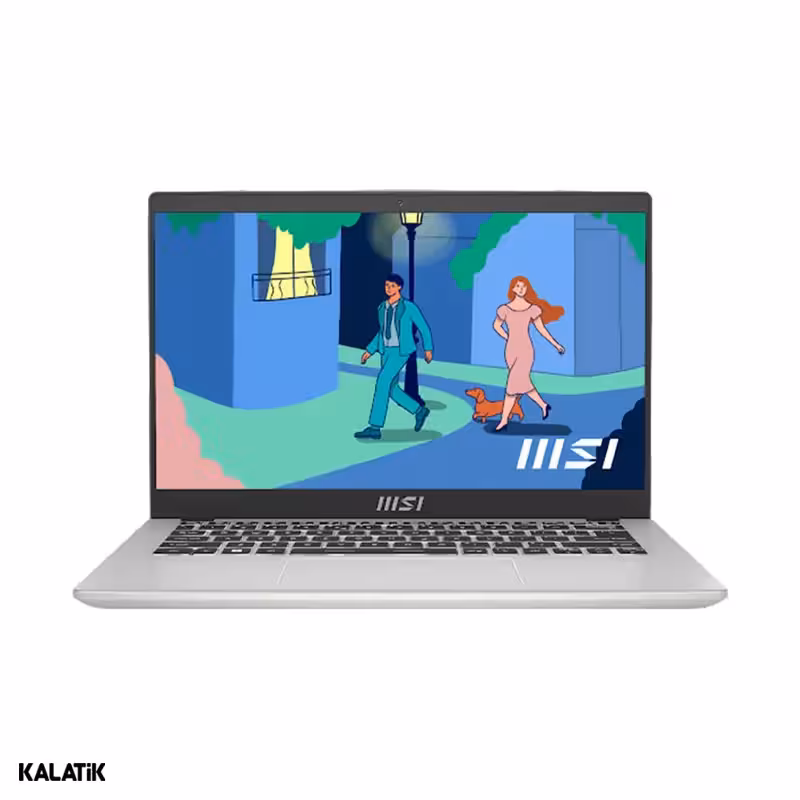 لپ تاپ 14 اینچی ام اس آی مدل Modern 14 C12M پردازنده Core i5 1235U رم 8GB حافظه 512GB SSD گرافیک Intel