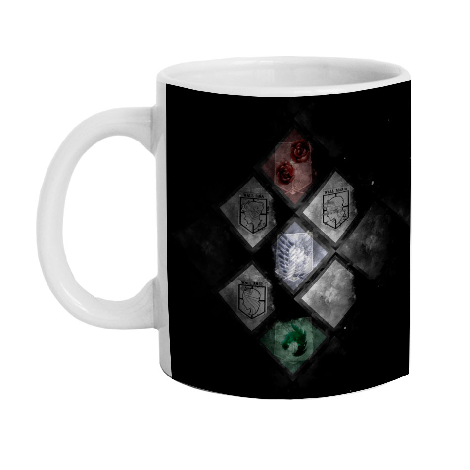 ماگ دارلی طرح اتک آن تایتان مدل MG1170