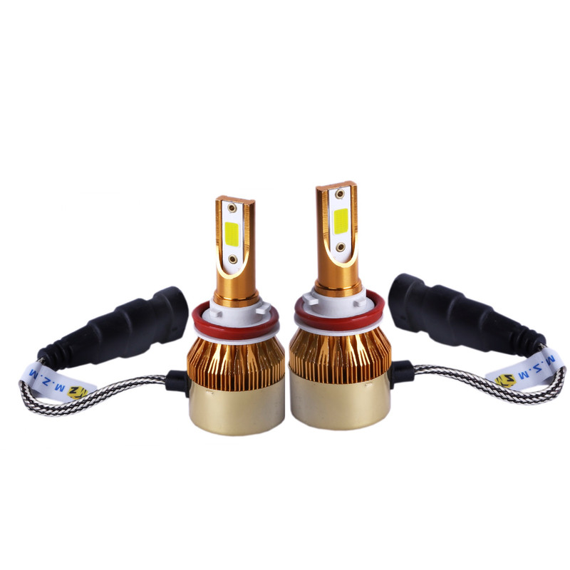 هدلایت لامپ خودرو D5 بسته 2 عددی یک عدد SMD رایگان