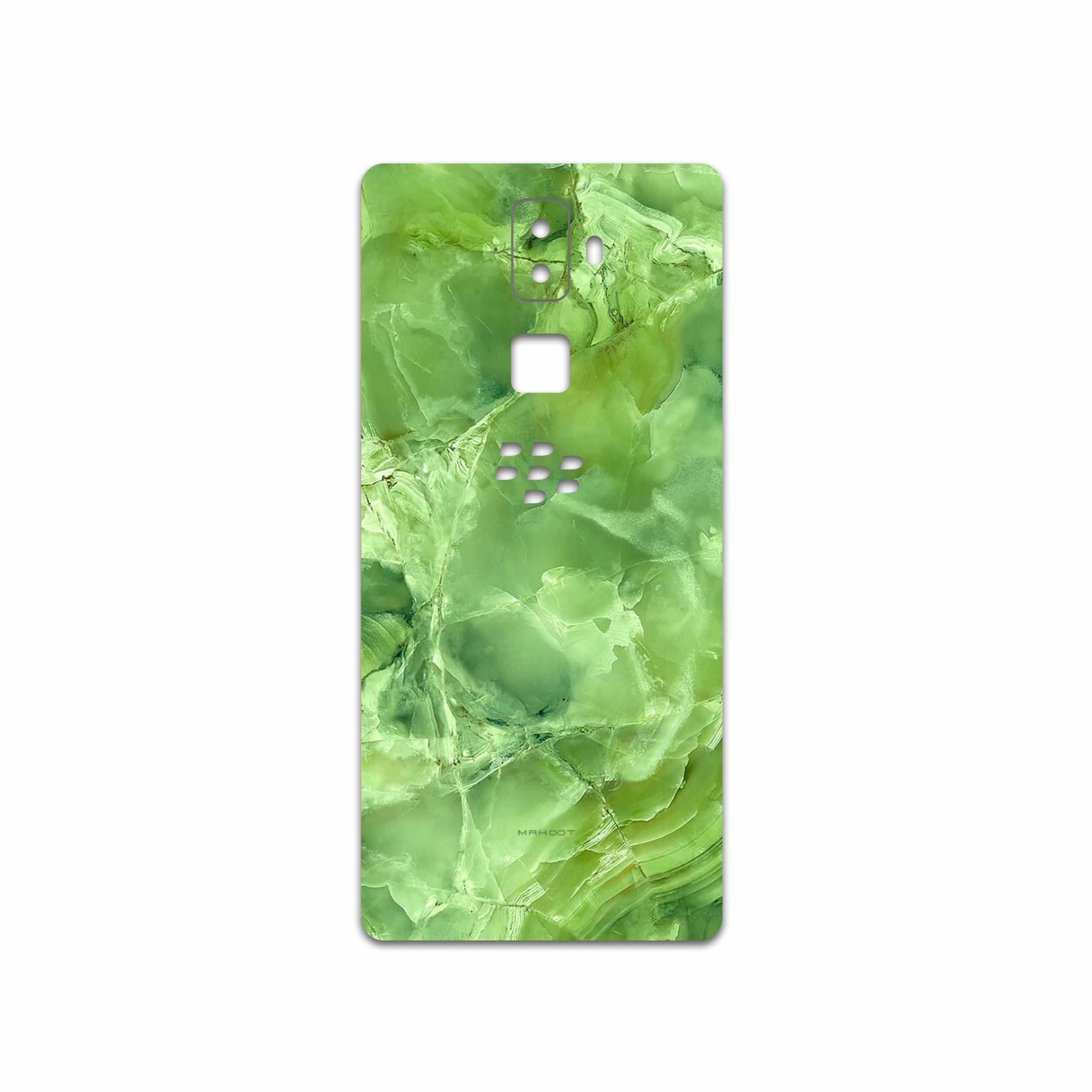 برچسب پوششی ماهوت مدل Green-Crystal-Marble مناسب برای گوشی موبایل بلک بری Evolve