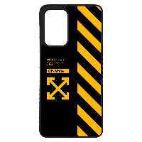 کاور طرح آف وایت Off White کد G-170 مناسب برای گوشی موبایل سامسونگ Galaxy A52s / A52 / A52 5G | دیجی قاب دونی