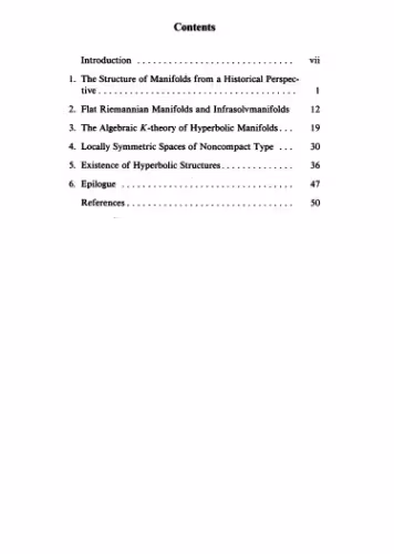خرید و دانلود نسخه کامل کتاب Classical aspherical manifolds