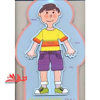 پازل چوبی شش تیکه آشنایی با اندام (چوبی) دهکده - فروشگاه کتاب اشراق
