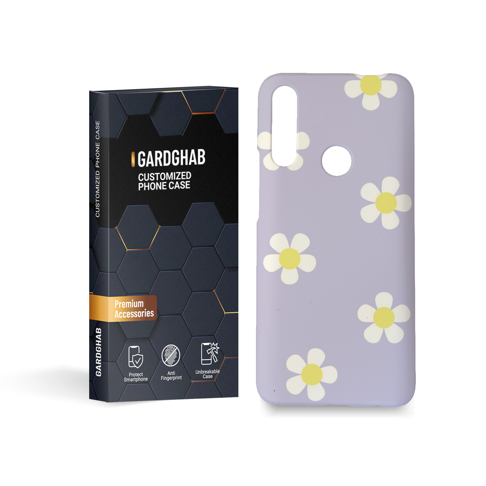   کاور گارد قاب مدل گل مناسب برای گوشی موبایل هوآوی Y9 prime 2019