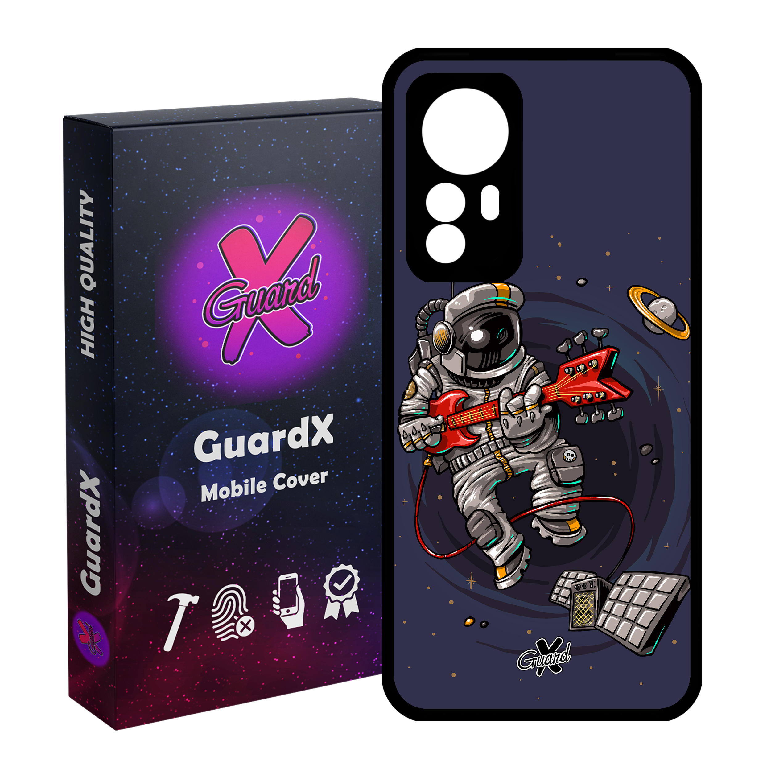 کاور گارد ایکس طرح Galaxy مدل Glass10080 مناسب برای گوشی موبایل شیائومی Mi 12/Mi 12X/Mi 12S