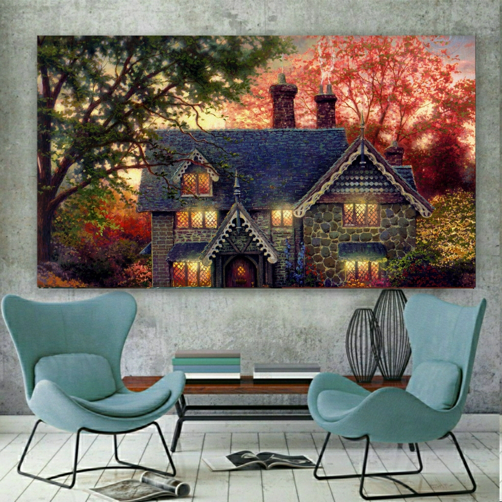  تابلو بوم طرح طبیعت مدل SDP158