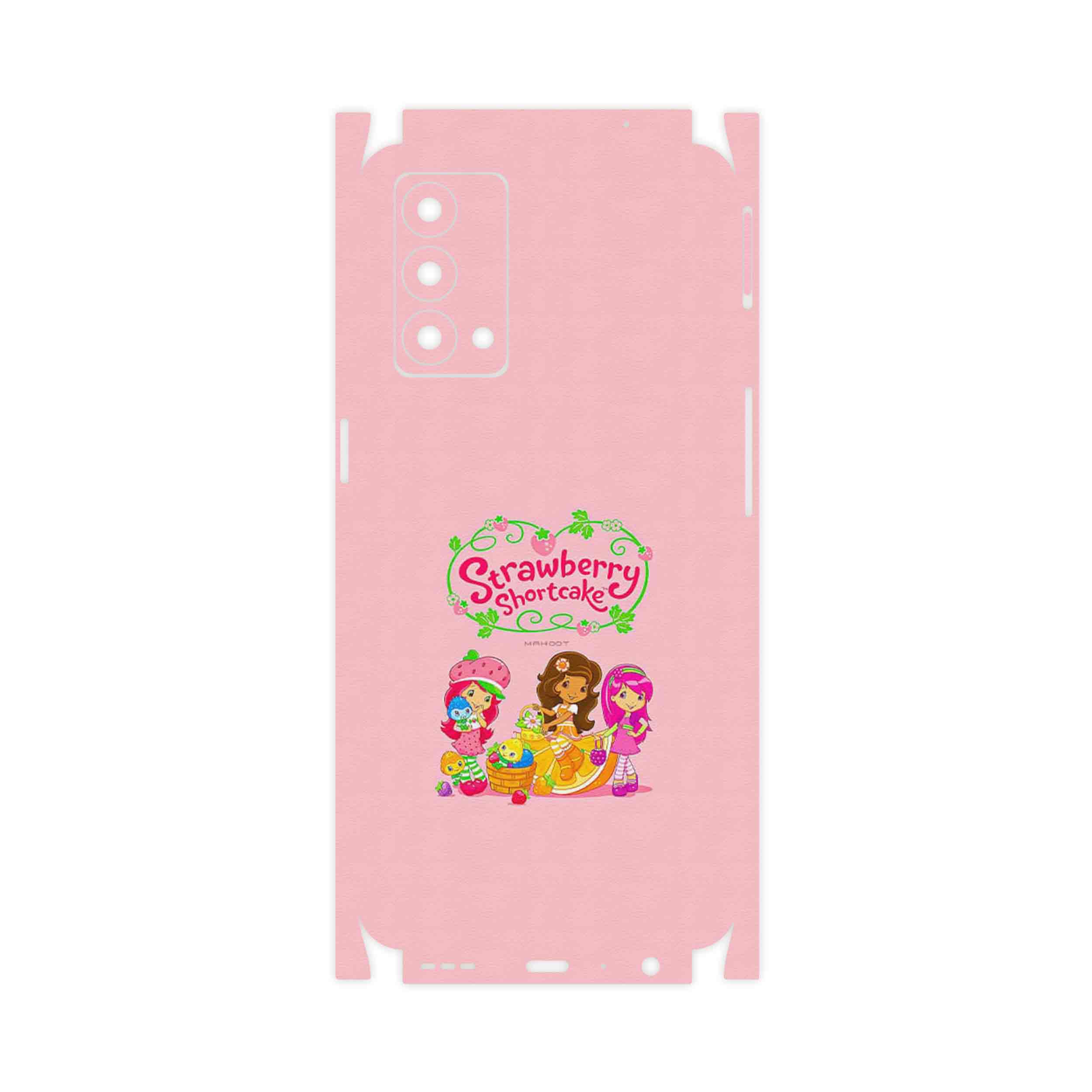 برچسب پوششی ماهوت مدل Strawberry Shortcake-FullSkin مناسب برای گوشی موبایل ریلمی GT Master