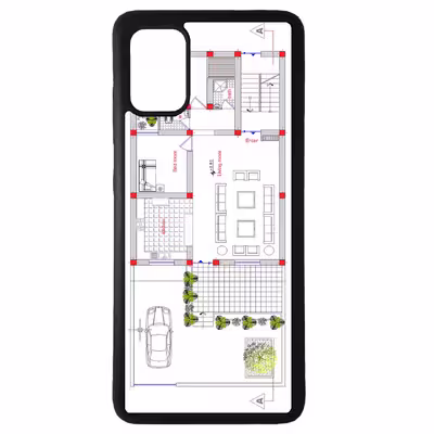 کاور طرح نقشه کد 110646 مناسب برای گوشی موبایل سامسونگ galaxy s20 plus
