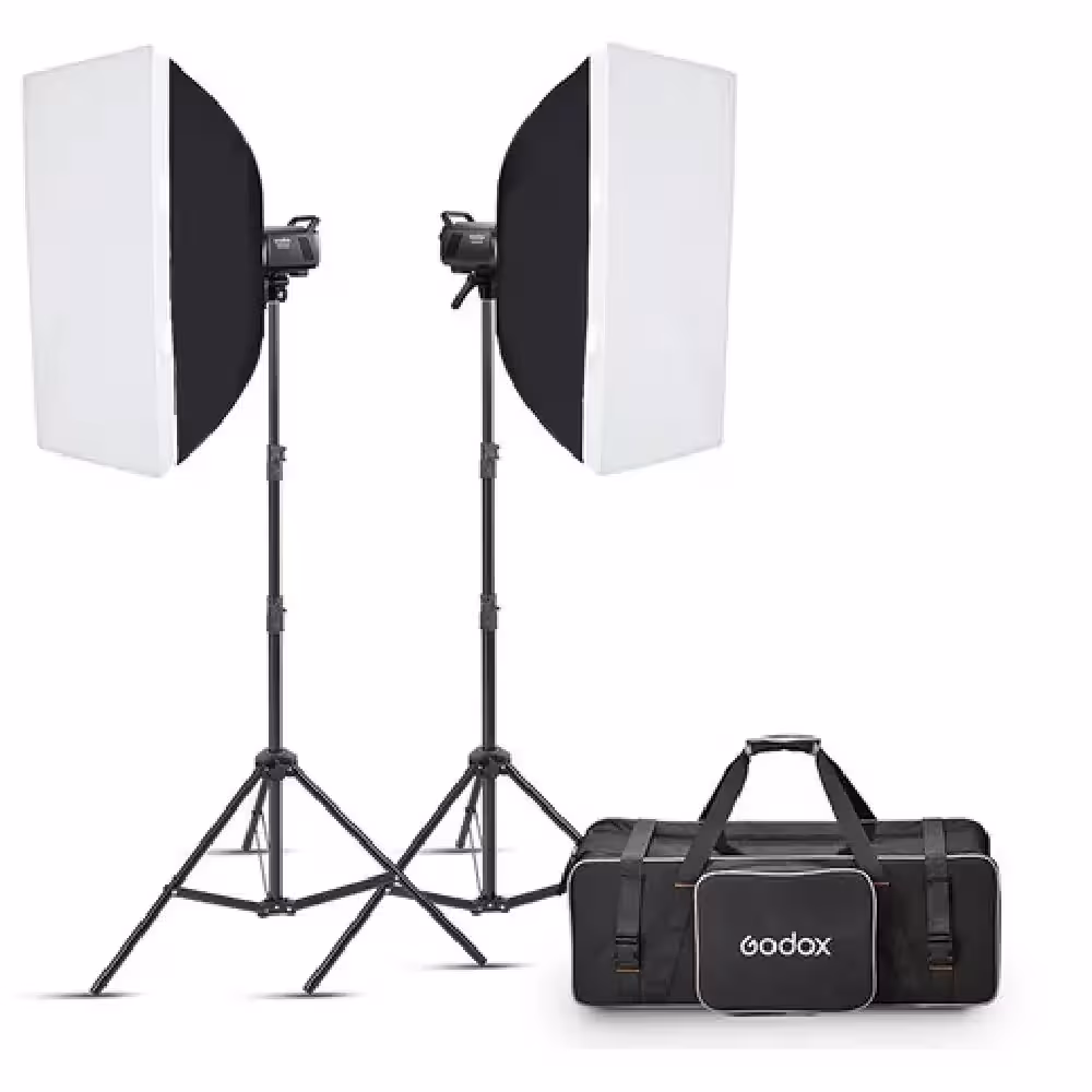 کیت فلاش استودیویی گودکس Godox MS-300V 2-Light kit