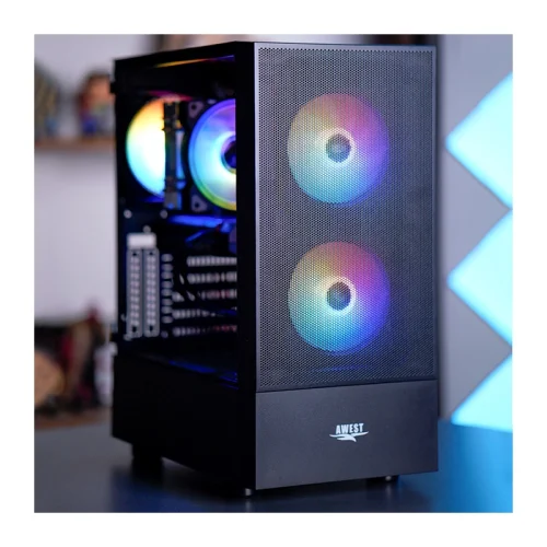 کیس گیمینگ اوست مدل Awest AV201 MB Gaming Case (آکبند)