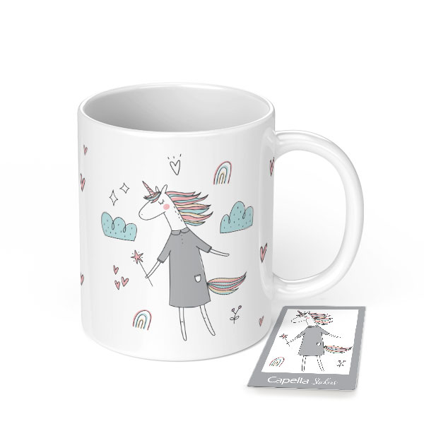 ماگ مگی مدل Pesto به همراه استیکر