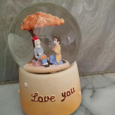 گوی موزیکال برفی دونفره