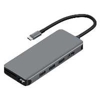 هاب تایپ سی 12 پورت گرین لاین Green Lion 12iN1 GN12IN1HUB