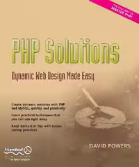 خرید و دانلود نسخه کامل کتاب PHP Solutions Dynamic Web Design Made Easy